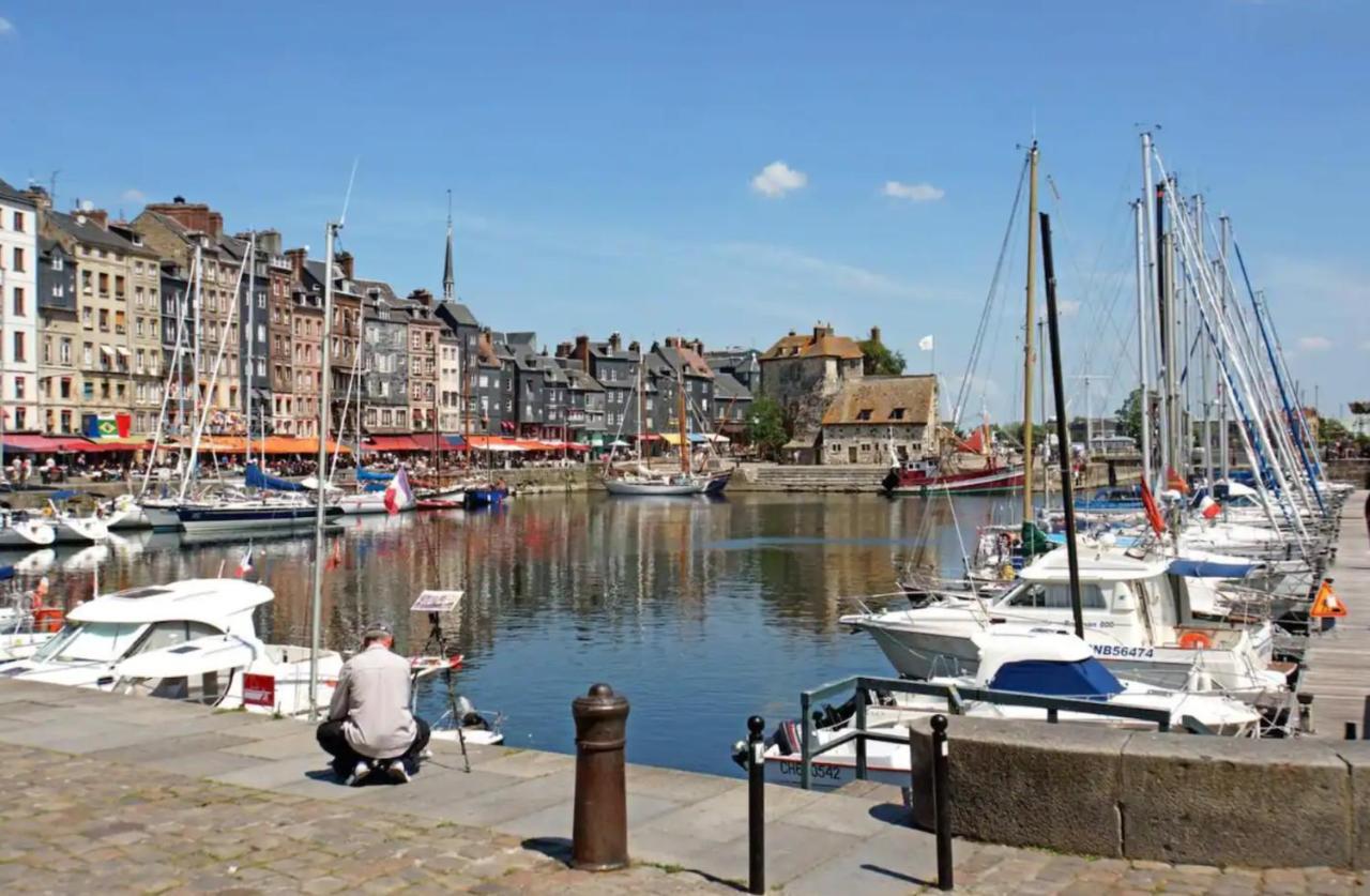 Maison Cosy Proche De La Plage De Honfleur Apartamento Exterior foto